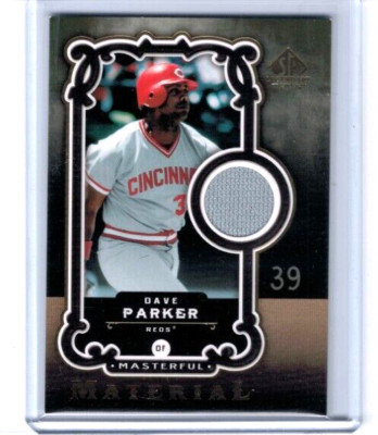 2007 Upper Deck SP Legendary Cuts Dave Parker Masterful Material