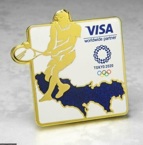 Badge Olympique Broches Tokyo 2020 (édition 2021) – Partenaire Officiel McDonald's – Japon – Édition Limitée