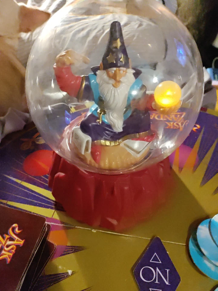 🔥Ask Zandar Electronic Fortune Telling Board Game Working FOR REPLACEMENT PARTS - Image 2 of 4