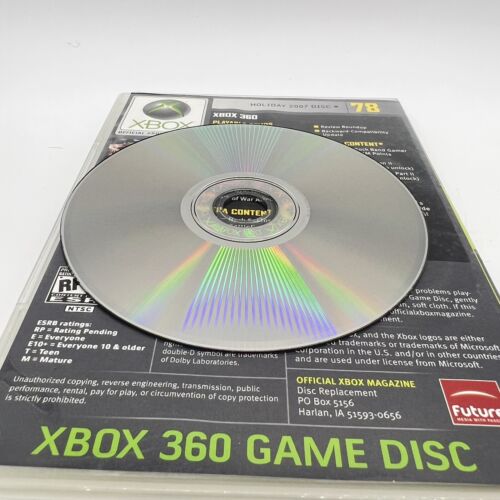 Microsoft Xbox 360 Demo Discs Lot June 07 Holiday 07 October 07 - Picture 3 of 5