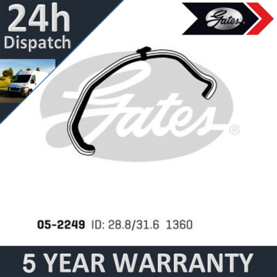 Gates Lower Radiator Coolant Hose Fits Ford Transit 2.4 dCi 2.5 dCi ...