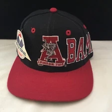 NEW - Vintage 1990’s Apex One Univ. Of Alabama  Crimson Tide Snapback Cap (16B)