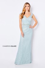 Authenic Cameron Blake by Mon Cheri 221682-Color:Seafoam-Size 14-MOB