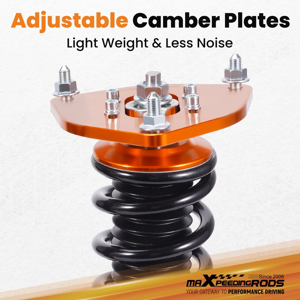 Kit de amortiguadores y resortes enrollables ajustables para Mitsubishi Eclipse 2006-2012 Foto 4 de 4