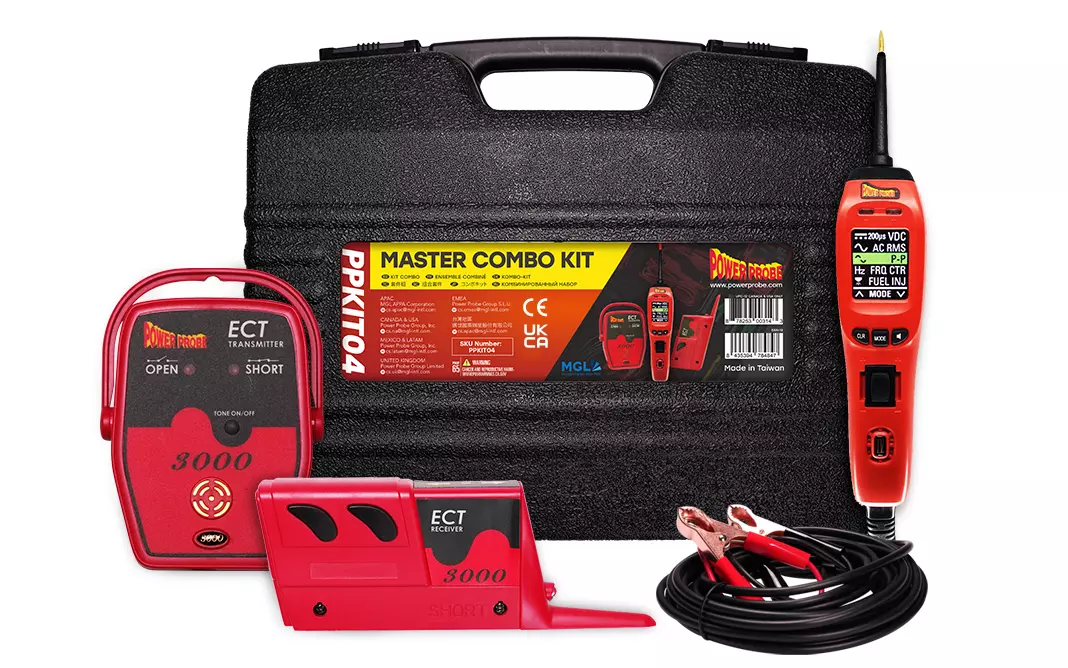 POWER PROBE IV Master Combo Kit Includes Power Probe IV PPECT3000 Accessories