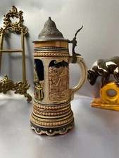 Vintage Stein (German) with Thorens Music Box (Switzerland)