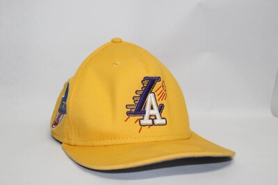 Los Angeles Lakers Twnty Two City Of Angels Yellow Crown 