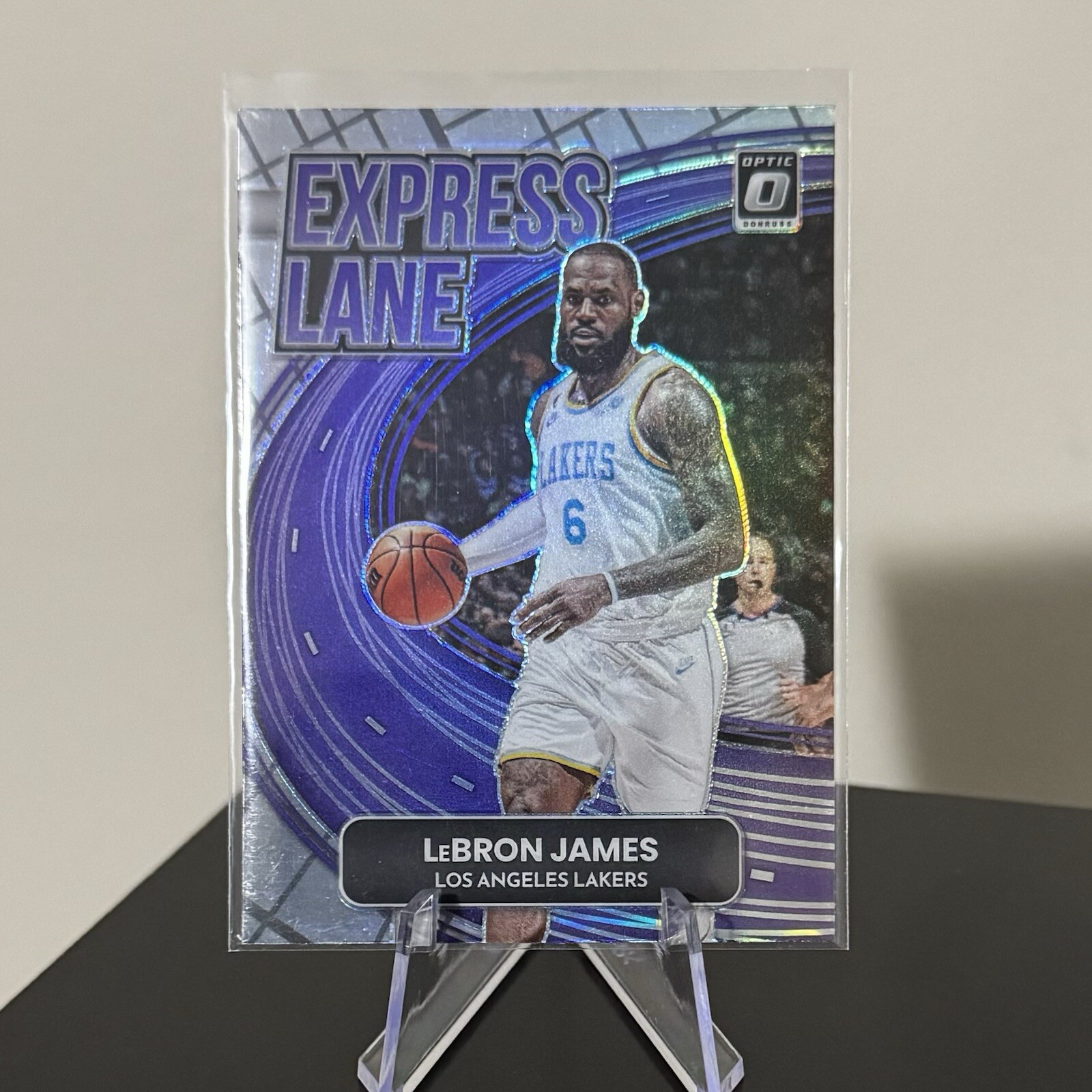 2022-23 Panini Donruss Optic Express Lane Lebron James #4 Holo Prizm