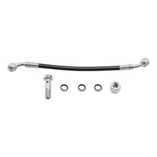 Universal Motorcycle Brake Hose Line Extend Connector Spare Parts 25cm