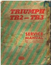 TRIUMPH TR2 & TR3 (1954-59) OWNERS WORKSHOP MANUAL