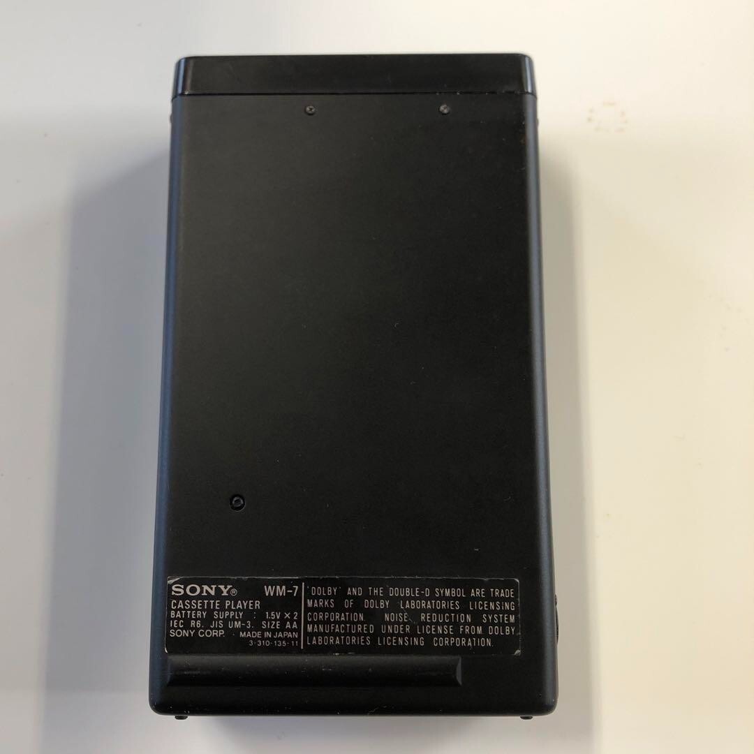Sony Walkman WM-7 Auto Reverse Cassette Player Junk Japan | eBay