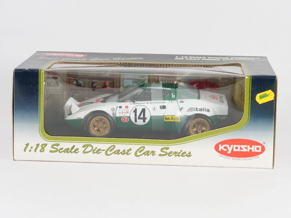Kyosho 1/18 Lancia Stratos HF rally 75 monte carlo #14 - Photo 3/4