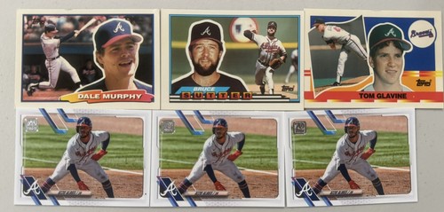 Atlanta Braves Baseball Cards Lot ~ Ronald Acuna Jr. Dale Murphy - Picture 2 of 4