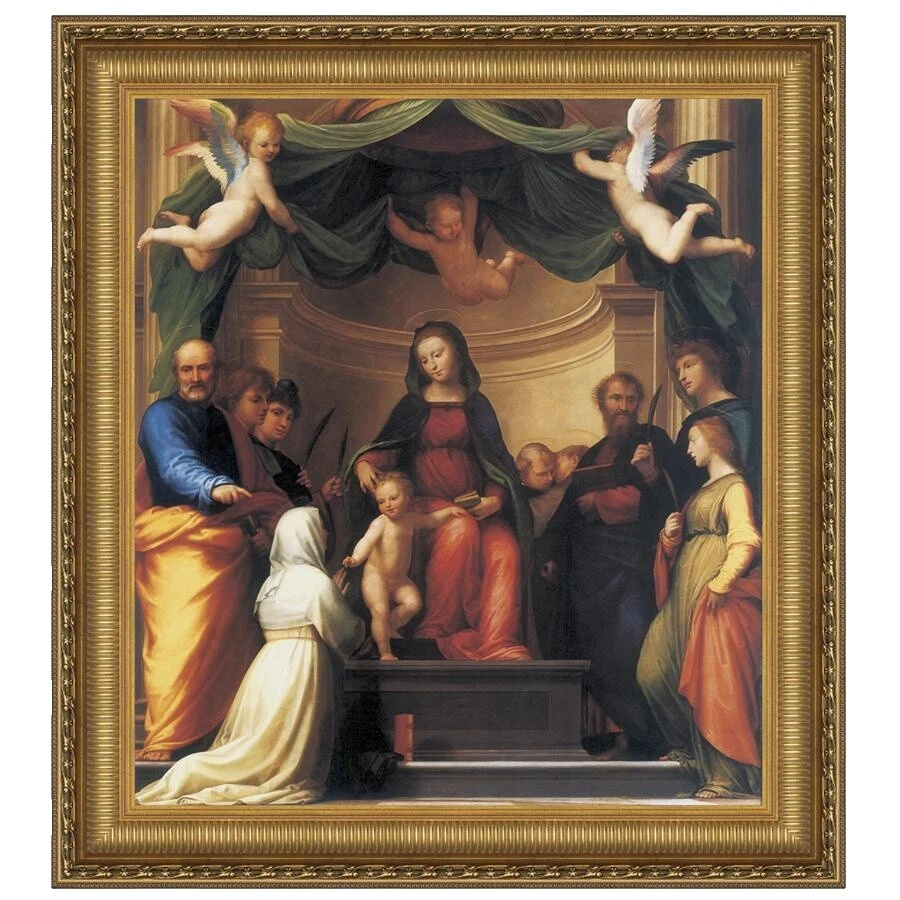 Colonial Religious Art Paintings