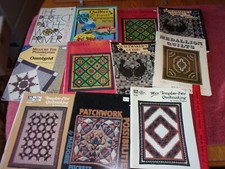 Lot of Quilt Maker Books Guide Patchwork Quilter's Travel Companion Quiltmaking 