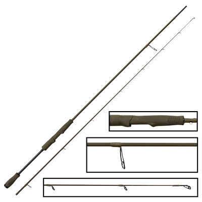 Savage Gear 198cm 3-10g SG4 Ultra Light Game - Spinnrute, Barschrute, Spoonrute