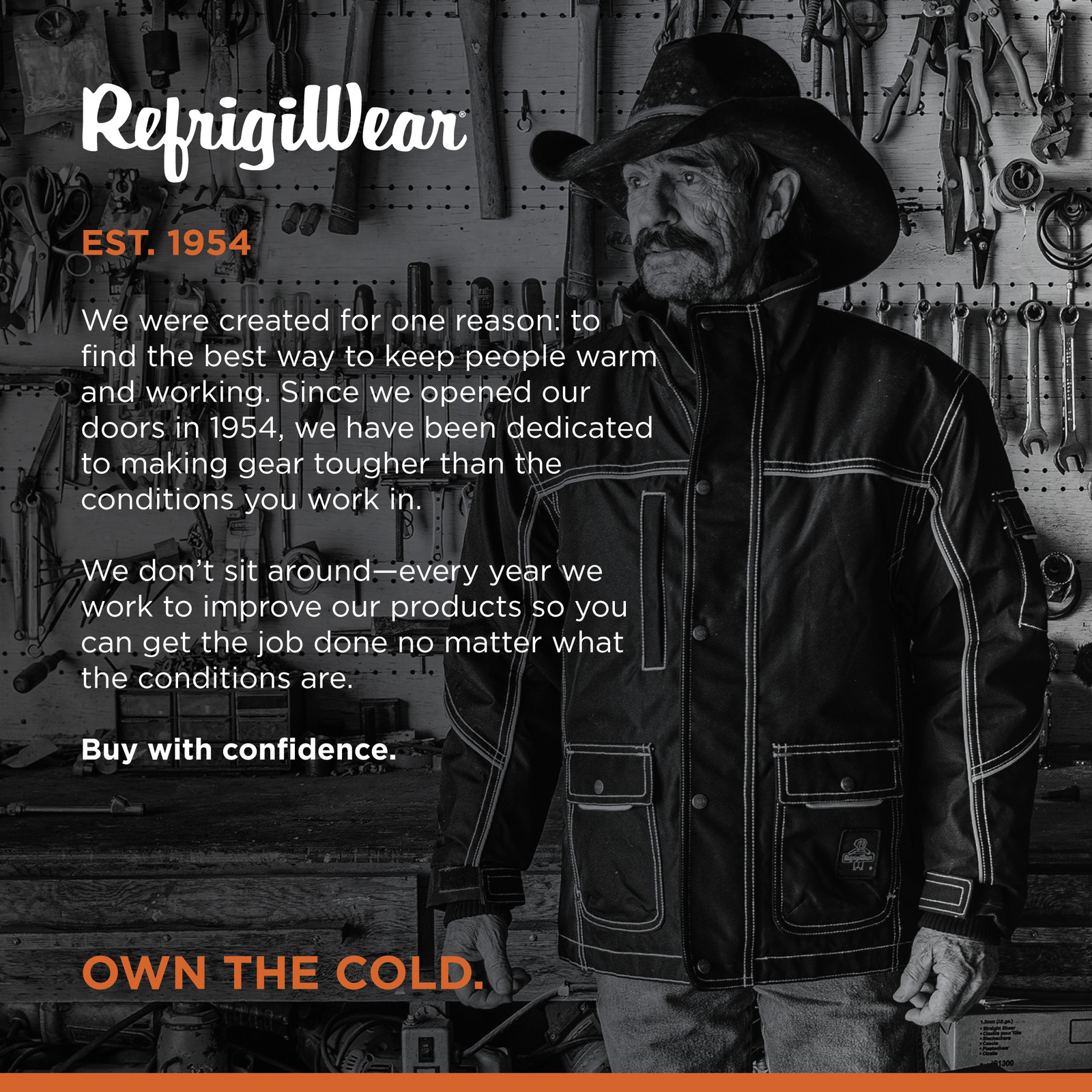 RefrigiWear ErgoForce Waterproof Insulated Jacket