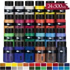 Acrylfarben Set 24x 500ml Farben Acrylfarbe Acryl Künstler Malfarben Malfarbe