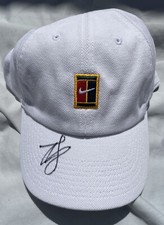 Jannik Sinner signed Nike Tennis Hat With Proof Jannik Sinner signed Nike Tennis Hat With Proof