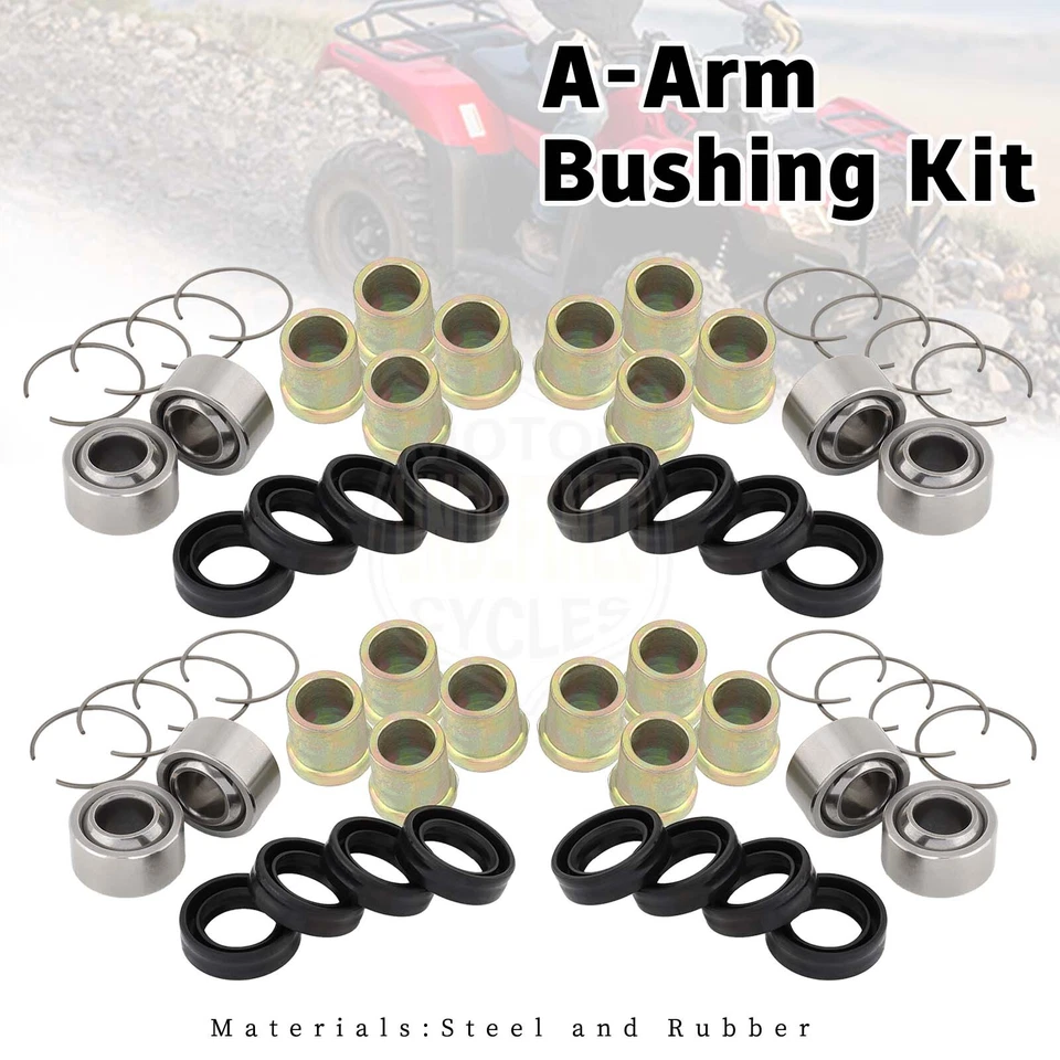 适用于本田 TRX 300EX 1993 - 2008 A 型臂轴承衬套套件 Sportrax TRX400 TRX450 — 第 4/4 张图片