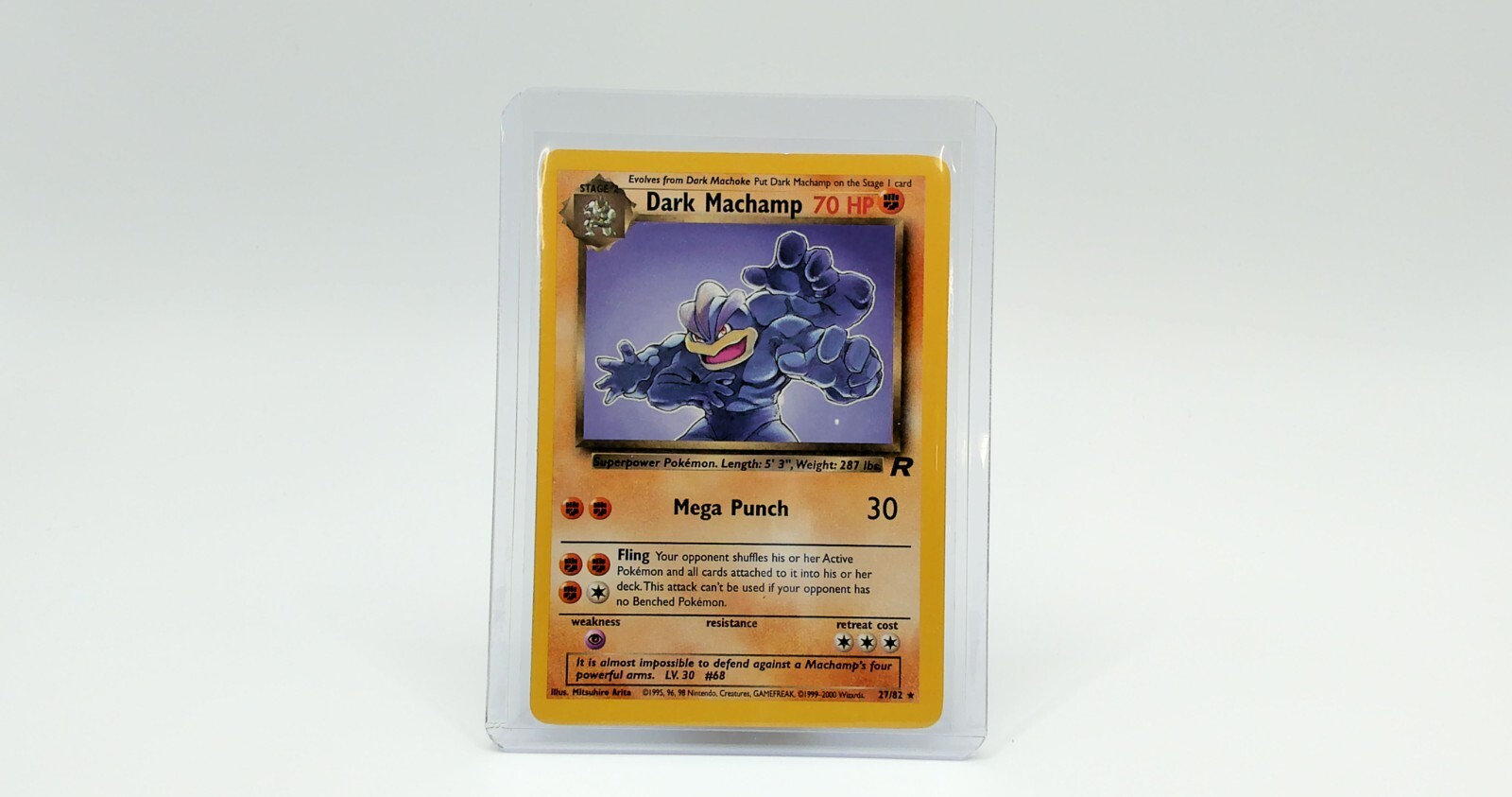 Dark Machamp 27/82 Team Rocket Regular