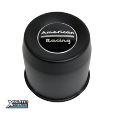 American Racing Wheel Center Cap 5.15 8 Lug Push Thru Satin Black 1515002sb