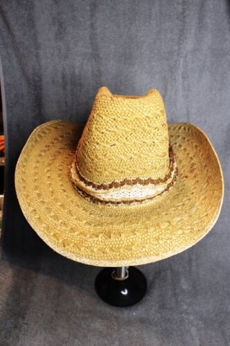 Vintage Top Sire Straw Cowboy Hat