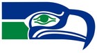 Seattle Seahawks Throwback Logo - Die Cut Vinyl Decal Uv Outdoor Safe - Nfl