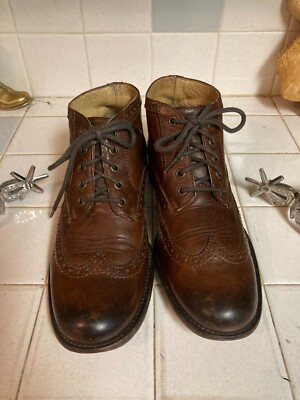frye Classic Brown Leather Men\'s Shoes Frye Paul Bal Leather Oxford, 13, Brown - Walmart.com main image 2