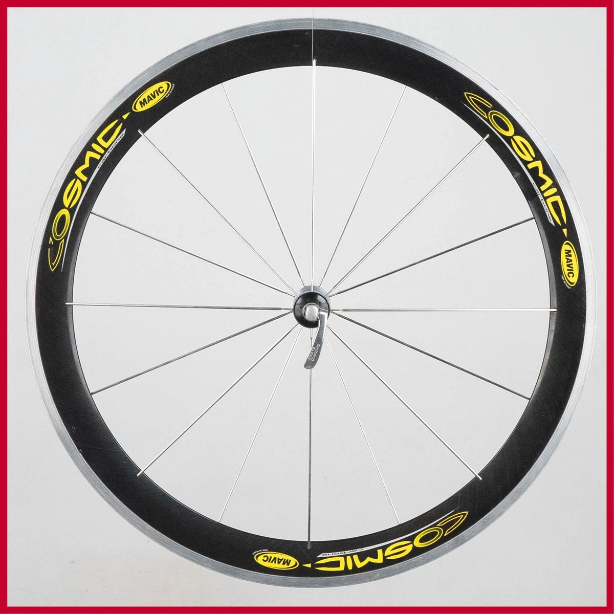 Paire De Roues Mavic Cosmic 28" - 1995 - Aluminium - Course - France