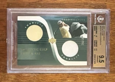  Fred Couples 2001 Upper Deck Tour Gear BGS Graded 9.5 POP2