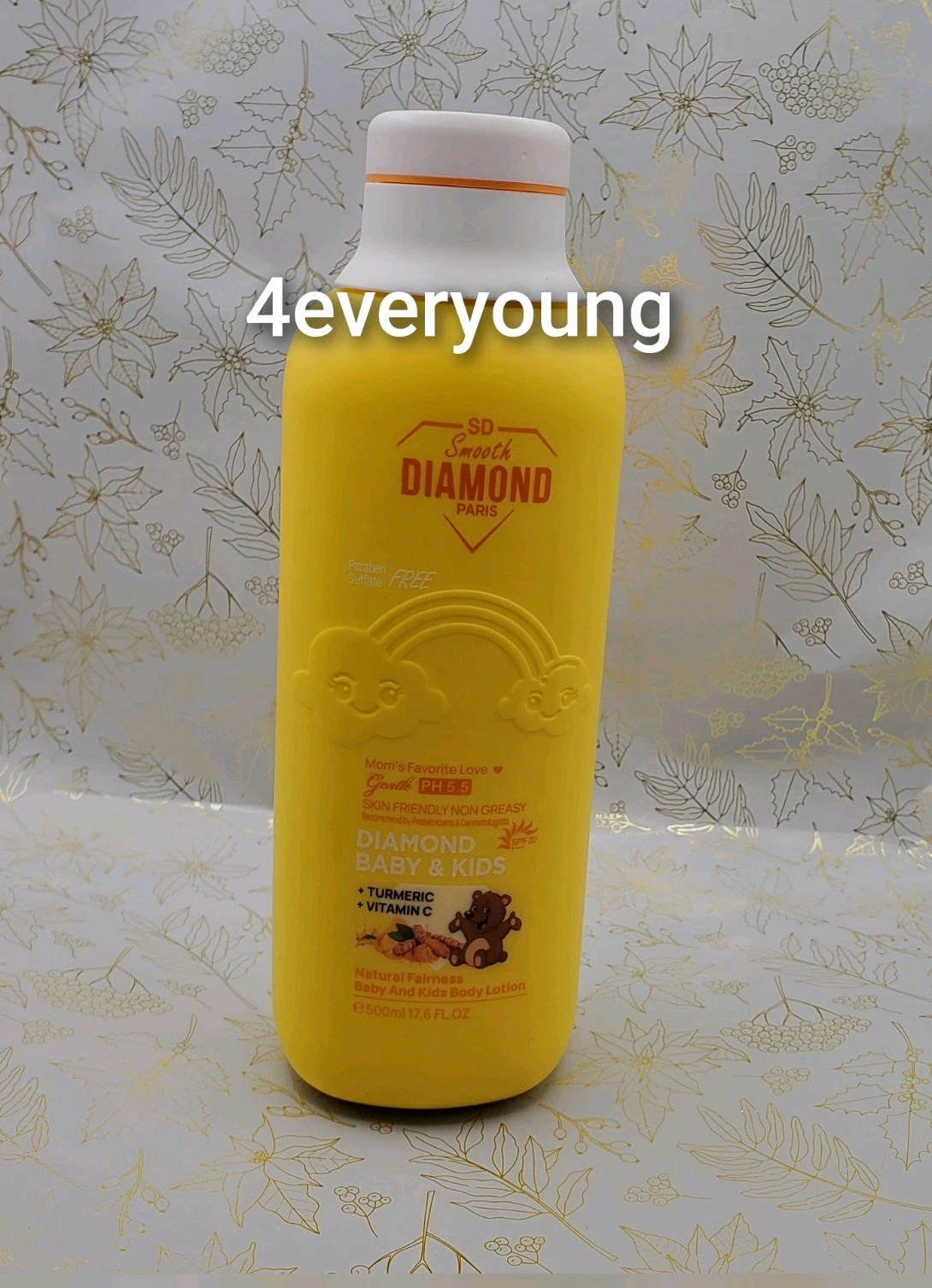 Smooth Diamond tumeric & vitamin C Glowing & Hydrating Baby lotion 500ml
Opens in a new window or ta