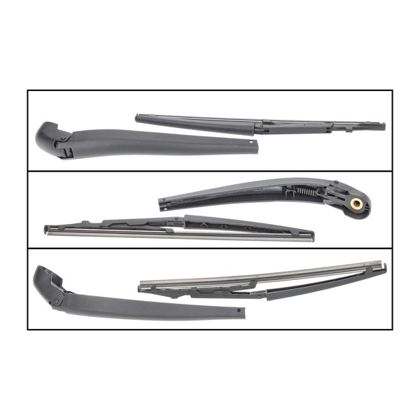 AIC Heckwischerarm + Wischblatt + Kappe FüR Lancia Ypsilon 843 Hinten 46826551-image