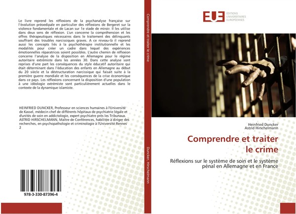 Heinfried Duncker (U. A.) | Comprendre Et Traiter Le Crime | Taschenbuch (2018)-image