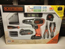 Juego de 49 brocas Black and Decker 20 voltios