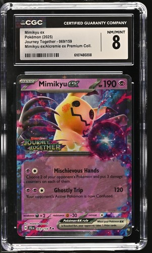 Mimikyu ex graded CGC 8 for sale on eBay