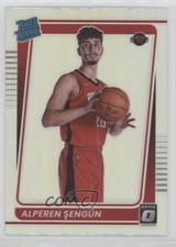 2021-22 Panini Donruss Optic Rated Rookie Holo Prizm Alperen Sengun #169 0c3