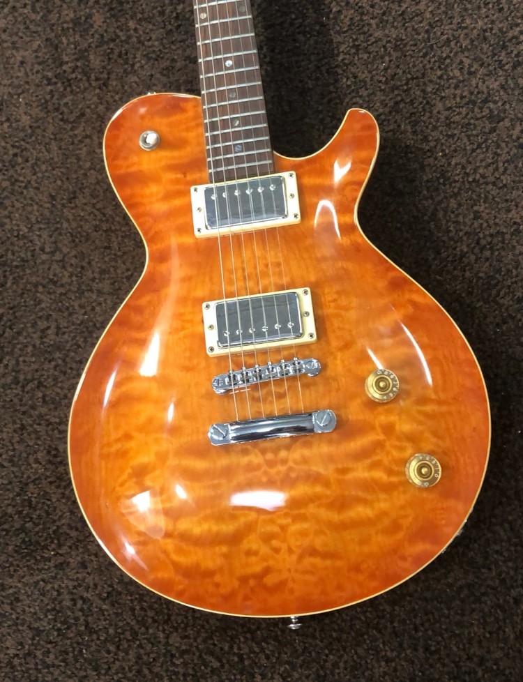 Dean EVO QM Electric Guitar - LOOK at PICS! Orange Flame Maple - A must have!