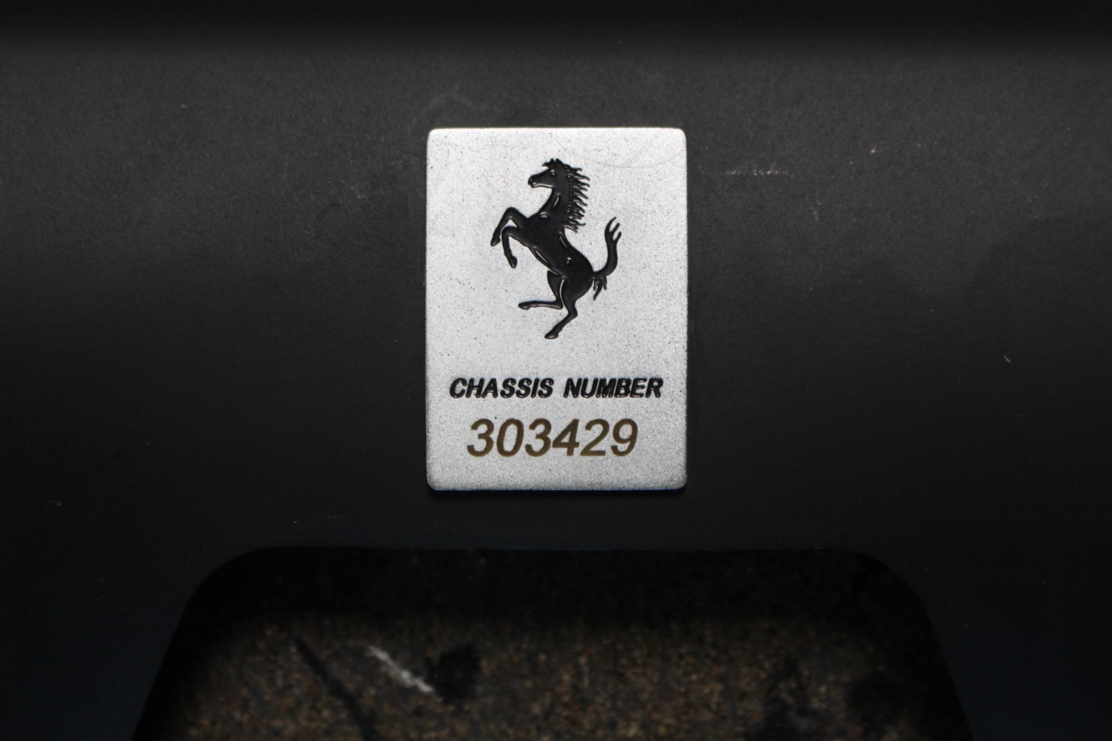 Ferrari 296 GTB Front Compartment P/N 887483