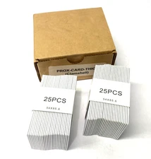 ZKTeco 125KHz Proximity Cards, Thick, Clamshell, BOX OF 50