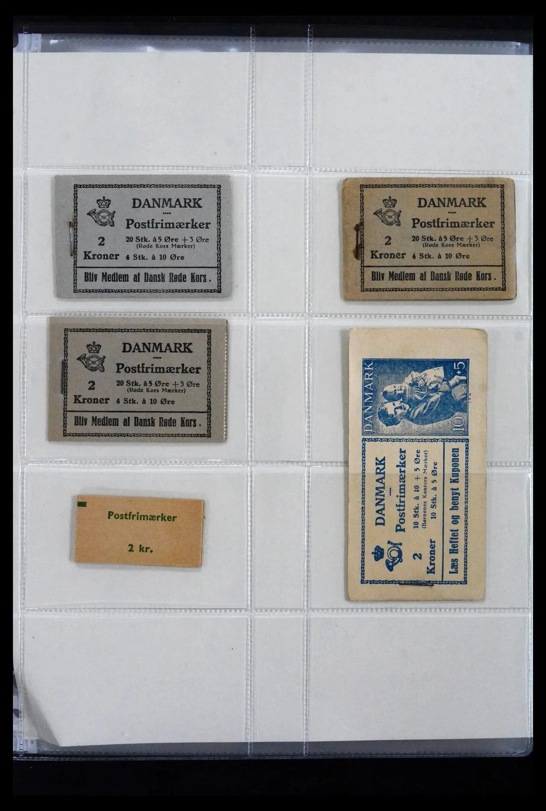DENMARK 1929-2018 MNH Booklets Specialised w/ Combinations Stamp Collection