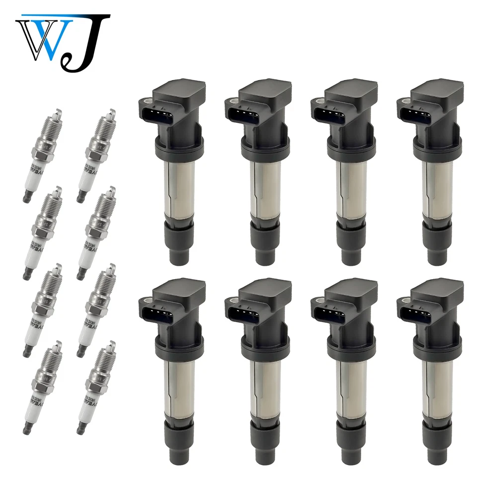Kit de 8 bobinas de encendido + bujías de iridio para Cadillac STS 12594176 2006-2009 Foto 2 de 4