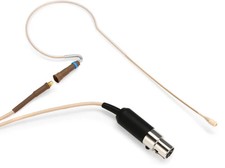 Countryman E6 Omnidirectional Earset Microphone - Low Gain with 2mm Cable and