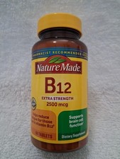 Nature Made B12 Vitamin Extra Strength 2500 m...