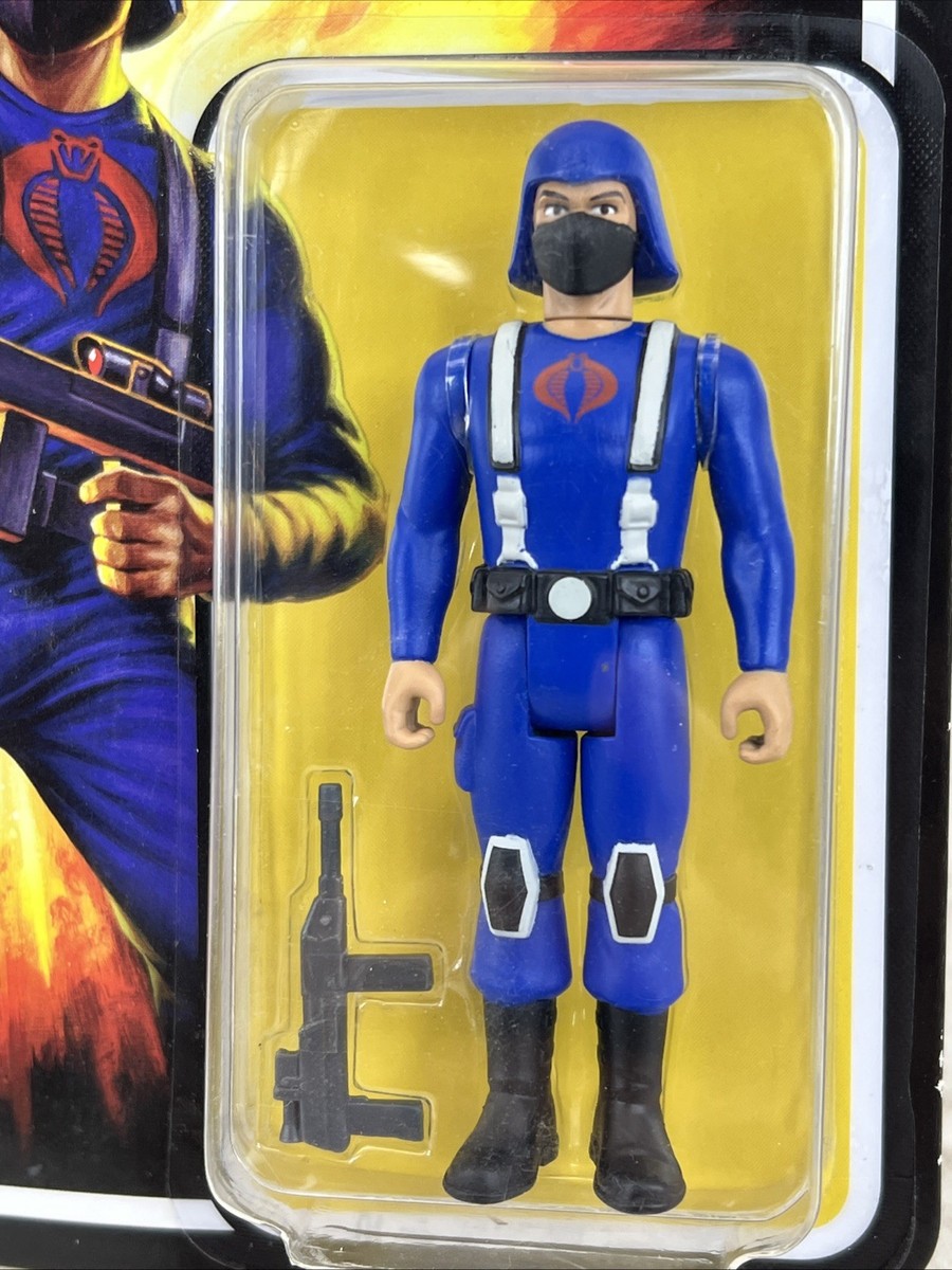 2021 GI JOE ReAction Super7 COBRA TROOPER H-BACK PINK 3.75