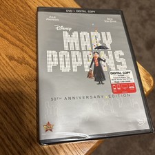 New, Disney’s Mary Poppins 50Th Anniversary Edition Dvd ￼