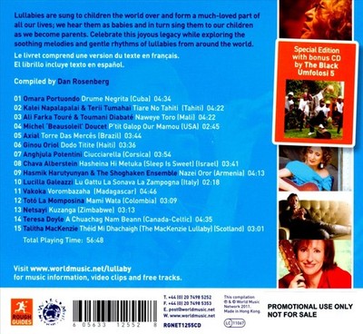 VARIOUS ARTISTS - THE ROUGH GUIDE TO WORLD LULLABIES [DIGIPAK] NEW CD