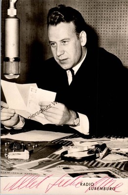 Original Autogramm ''Atze'' Hans Karl Schmidt (1931-2019) /// Autograph signiert s