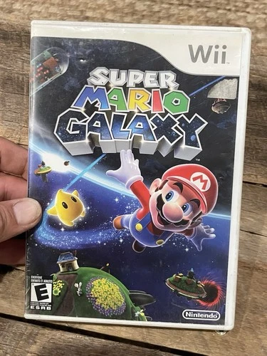 Super Mario Galaxy (Nintendo Wii, 2007) Complete With Manual