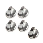5 Pack Wolf Stove Knobs Replacement Stainless Steel Gas Cooktop Control Knobs US